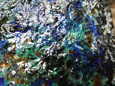 《藍晶寶石玉石特賣》→〈原石系列〉→天然優色美國青金藍寶石原礦【藍銅礦】〈1150公克→y76