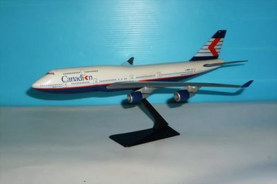 珍上飛模型飛機B747-400 (1:250)加拿大航空(編號:B747445)
