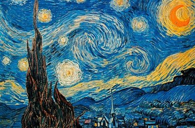 5403 1000片歐洲進口拼圖 名畫 梵谷 星夜 Starry Night van Gogh