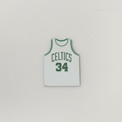 GA-美國職籃【波士頓塞爾提克×Paul Pierce】NBA 1999~13年 主場球衣造型磁鐵