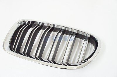 ~~ADT.車材.車材~~BMW F10 F11 M5 雙線金框亮電黑鼻頭 雙槓金框電黑水箱護罩