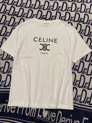 Celine賽琳女士短袖T恤，s碼 寬松版型，去年澳門銀河專