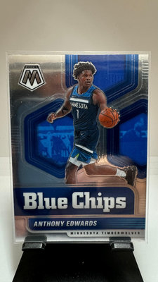 2020-21 NBA MOSAIC BLUE Chips Anthony Edwards RC 特卡 球卡 球員卡