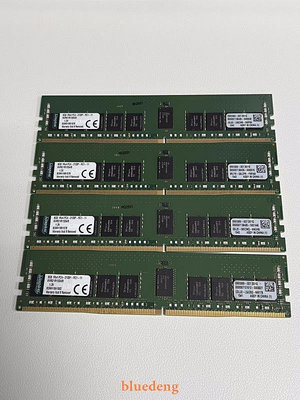 金士頓 KVR21R15S4/8 8G 1RX4 PC4 2133P ECC REG DDR4 2133 RECC