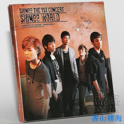 正版唱片 SHINee The 1st Live Album World演唱會實況LIVE專輯CD時光光碟 CD碟片 樂樂~