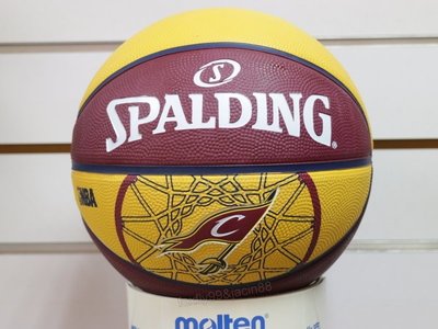 (缺貨勿下)SPALDING 斯伯丁籃球 NBA 隊徽球系列 騎士隊 (SPA83218)另賣 nike molten