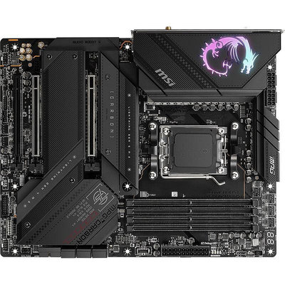 MSI X670主板 支持AMD7代銳龍 AM5接口 MPG X670E CARBON WIFI