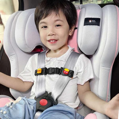 汽車兒童安全座椅配件固定器鎖釦調整器夾子安全扣寶寶安全帶胸扣（滿599免運）