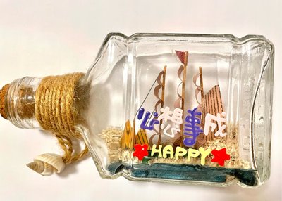 現貨🔥 瓶中船 貝殼 擺飾 居家裝飾 收藏 船
