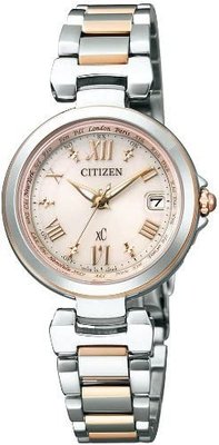 日本正版 CITIZEN 星辰 xC EC1034-59W 電波錶 手錶 女錶 光動能 日本代購