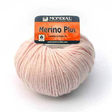 Mondial A+美麗諾混紡粗毛線-素 Merino Plus 夢代爾