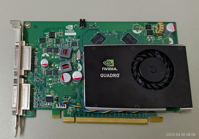 Nvidia FX380專業繪圖顯示卡/DDR3/256M/128位元/PCI-E/二手良品/(2K影像輸出)