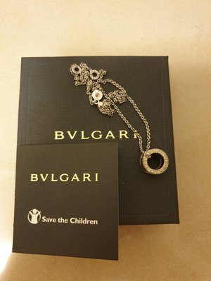 BVLGARI慈善系列save the children項鍊