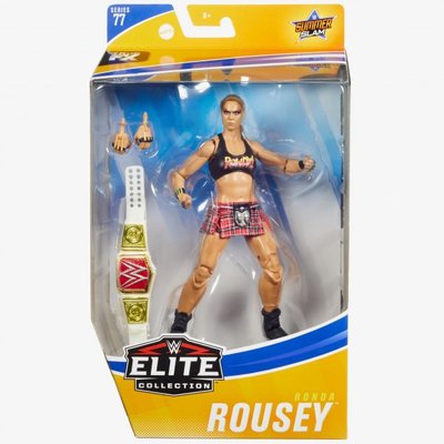 [美國瘋潮]正版WWE Ronda Rousey Elite #77 Figure 龍達魯西強悍女將最新精華版人偶熱賣中