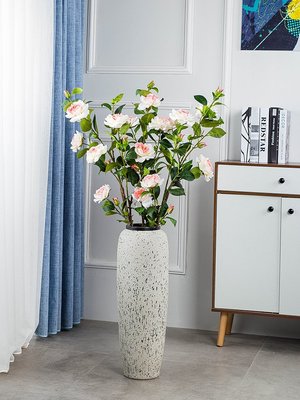 落地大號陶瓷花瓶干花裝飾擺件家居客廳玄關現代簡約歐式創意插花