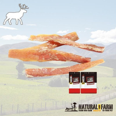 ❖三吉米熊❖【鹿筋120g | 紐西蘭自然牧場】NATURAL FARM耐咬_啃咬_磨牙鹿肉零食/天然無添加狗狗零食