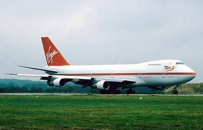 **飛行夢想家** Inflight 1/200 維珍航空 Virgin Boeing 747-200 G-VGIN