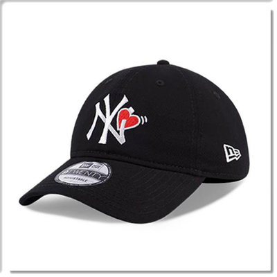 【ANGEL NEW ERA】NEW ERA MLB NY 紐約 洋基 經典黑 軟板 9TWENTY 老帽 情人節 愛心