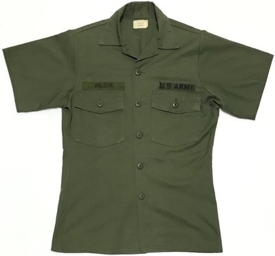 美軍公發 ARMY 陸軍 OG-507 短袖勤務襯衫 工作衫