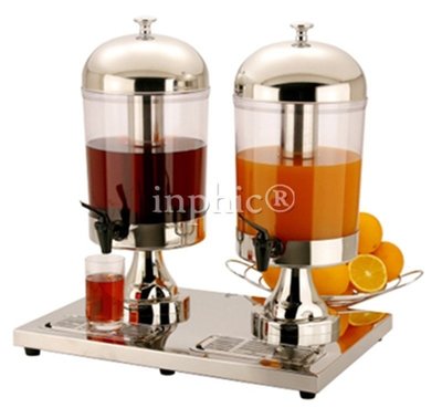 INPHIC-不鏽鋼雙頭果汁桶 咖啡鼎 果汁機 飲料機