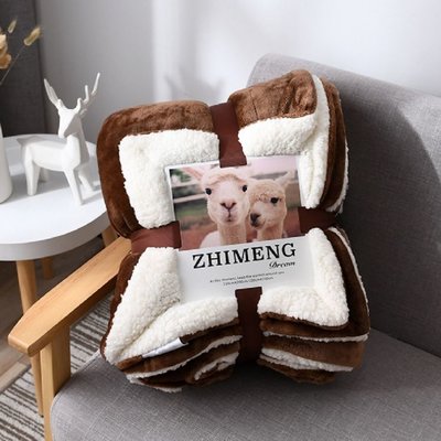 促銷打折 毛毯被法蘭絨羊羔絨毛毯冬季辦公室午睡沙發空調蓋毯床單單人保暖