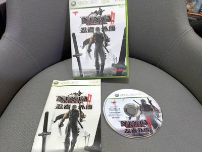 收藏絕版經典遊戲 xbox360 忍者外傳2二 Ninja Gaiden 中文版
