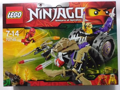 全新未拆封~有現貨 LEGO 樂高 70745 毒蛇鐮刀戰車 旋風忍者系列 NinjaGo 台樂公司貨