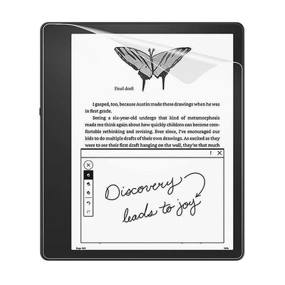 適用於 Kindle Scribe 保護膜 KindleScribe 10.2 英寸軟 PET 防刮屏幕保護膜透明屏保貼
