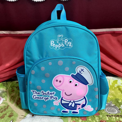 粉紅豬 Peppa Pig 兒童後背包 水藍色 488