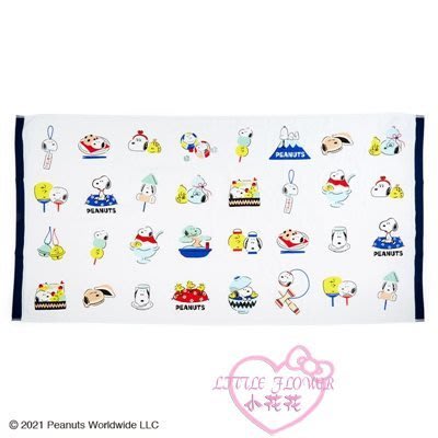 ♥小公主日本精品♥史努比日本文化特色印花造型大浴巾吸水巾大毛巾~3