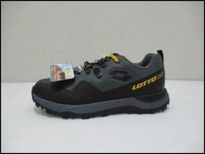【喬治城】 LOTTO 機能型登山鞋 軍綠/黑  防潑水機能 防臭避震鞋墊  LT0AMO2555