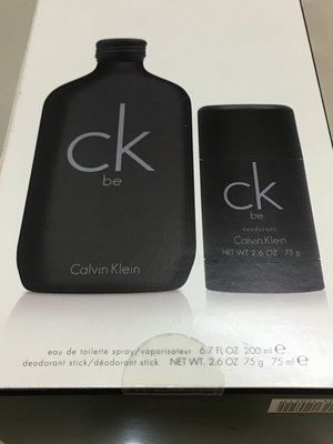 Calvin Klein CK Be 卡文克萊BE中性香水200ml +體香膏 共2入 禮盒 可拆售
