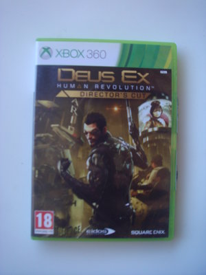 XBOX360 駭客入侵：人類革命 導演剪輯版(ONE可玩) 英文版 Deus Ex
