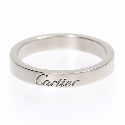 [本月精選!#51] Cartier 卡地亞 刻字  婚戒 PT950鉑金