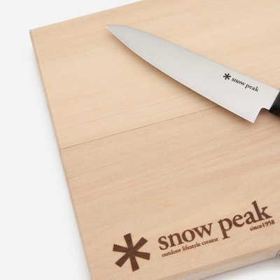 【Dandy Camping】Snow Peak Chopping Board Set M/L 露營 登山 砧板刀組