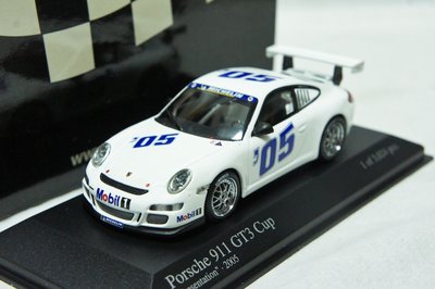 【超值特價】1:43 Minichamps Porsche 911 (997) GT3 Cup 2005 ※限量※