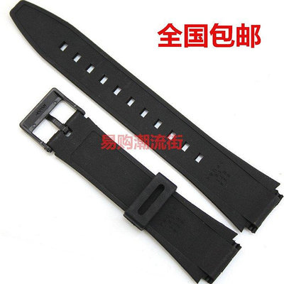 黑色橡膠塑膠手錶帶AW-80/W-800H/W-752/SGW-300等多系列可用錶鍊
