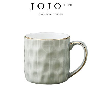 熱銷 JOJO·janeins 簡墨·馬克杯精致陶瓷杯大容量高級感高顏值咖啡杯精品