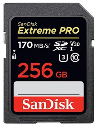 SanDisk EXTREME PRO 256GB SD SDXC C10 U3 4K V30 記憶卡 大卡 相機記憶卡