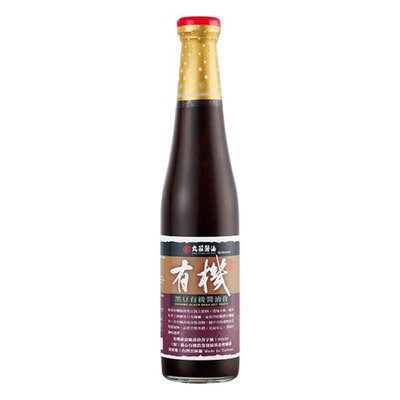 【丸莊】有機黑豆醬油膏(420ml/ 瓶)