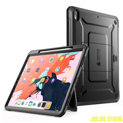 MTX旗艦店SUPCASE UB Pro系列適用於iPad Pro 12.9 2018全身堅固保護套帶螢幕保護膜和支架筆槽