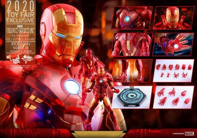 金錢貓雜貨 全新 Hot Toys MMS568 1/6 鋼鐵人 Iron Man 馬克4 MK4 全息影像版