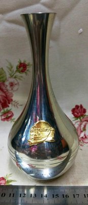 龍廬-自藏商品出清~錫製工藝品 --MALAYSIA馬來西亞錫花瓶擺設/只有一支/收藏藝術品
