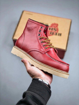 （零點）Red Wing 紅翼 馬丁靴 世界三大工裝品牌男子休閑運動工裝靴短靴雪