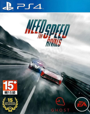 【二手遊戲】PS4 極速快感 生存競速 極品飛車 速度與激情 NEED FOR SPEED RIVALS 18 英文版
