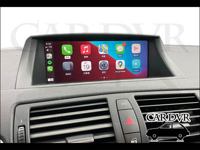 送安裝  BMW 五系 E60 E61 原車螢幕升級無線 CARPLAY+手機鏡像