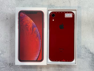 🌚 二手機 iPhone XR 64G 紅色 台灣公司貨 93%