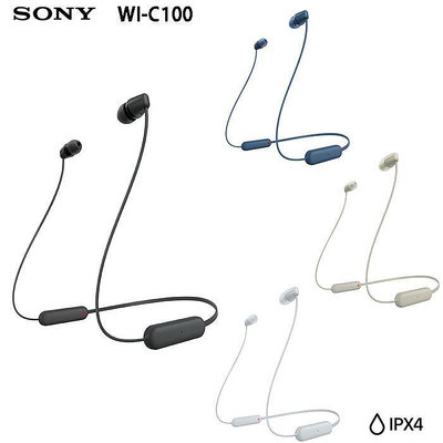 Sony WI-C100  頸掛式 公司貨一年保固