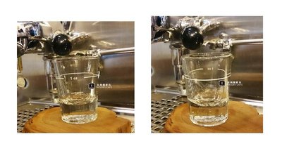 【TDTC 咖啡館】義式咖啡機必備 - 1oz 厚底玻璃單線量杯 / 厚盎司杯 / 玻璃量杯 (滿杯量：60ml)