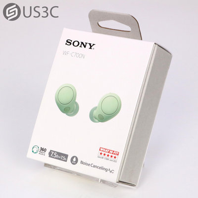 【US3C-高雄店】【全新未拆】索尼 Sony WF-C700N 灰綠色 入耳式 真無線降噪耳機 原廠保固至2025年04月